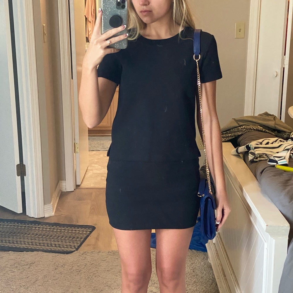 ZARA Trafaluc Matching Set Top and Miniskirt